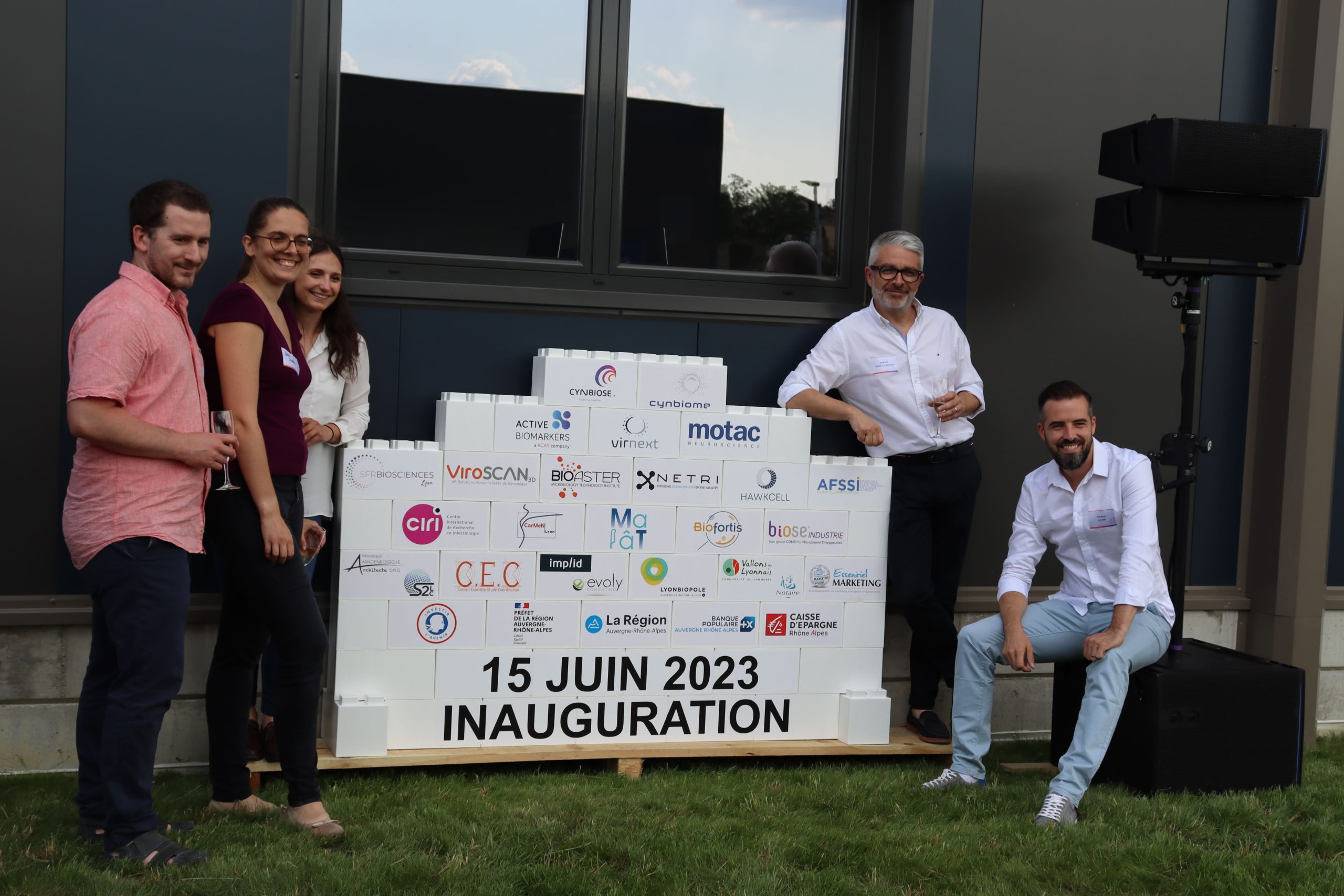 Inauguration des nouveaux locaux de Cynbiose